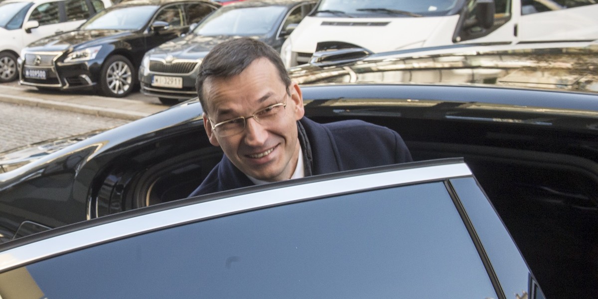 Wicepremier Mateusz Morawiecki