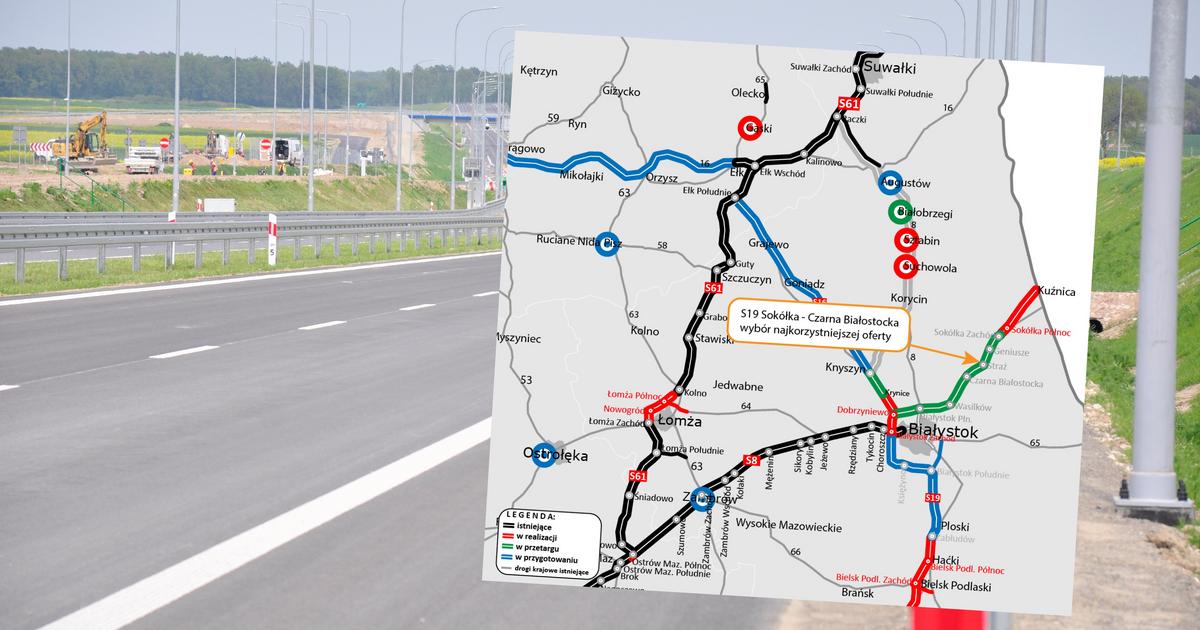  Chińczycy pojawią się na tej drodze S19. Tym razem, żeby ją wybudować MAPA