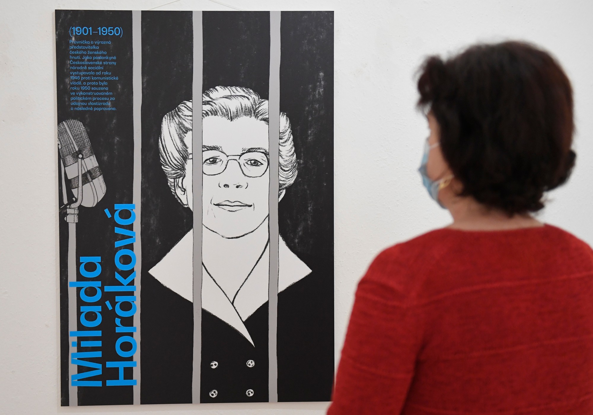 Maľba Milady Horákovej.