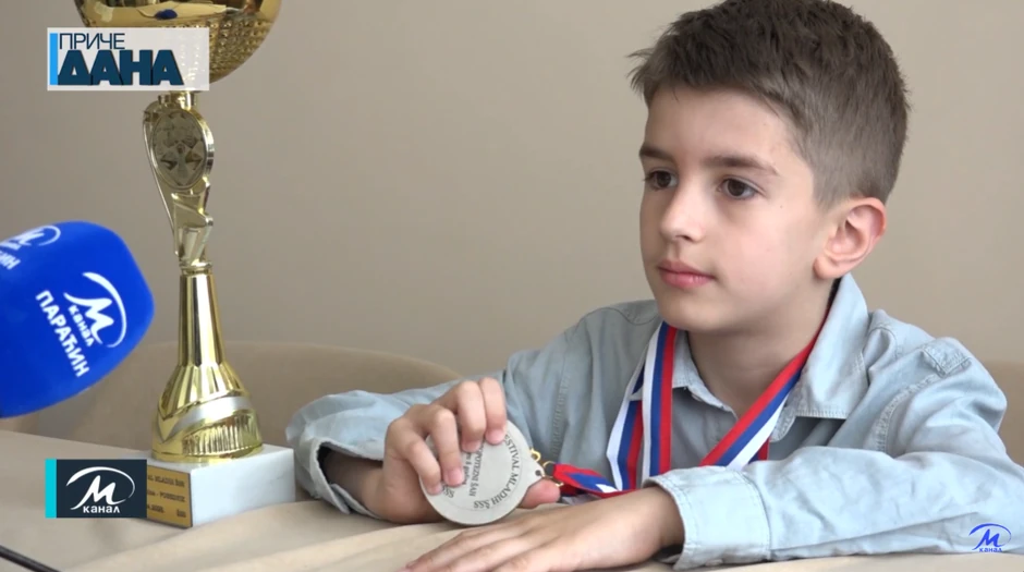 Mladi šahista Jakša Marjanović