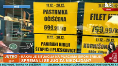 Situacija na niškoj pijaci pred praznike
