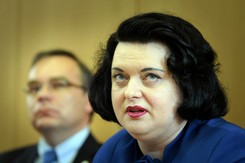 Policja potwierdza: 54-latek wtargnął do biura poselskiego Barbary Dziuk