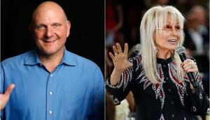 Steve Ballmer and Miriam Adelson are two of the wealthiest owners in sports.Getty Images
