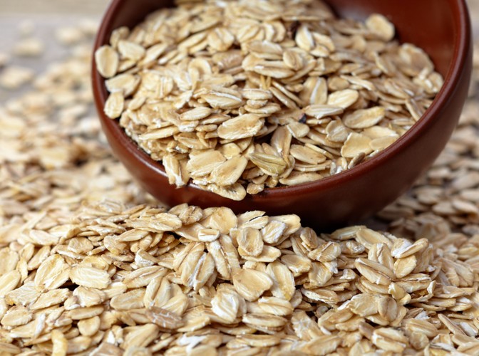 Płatki owsiane pełne zdrowia
