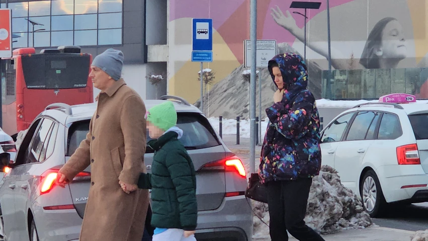 Bane Tomašević sa porodicom