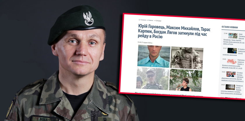 Tajna misja ukraińskich żołnierzy w Rosji skończyła się tragedią. Gen. Polko rzuca nowe światło