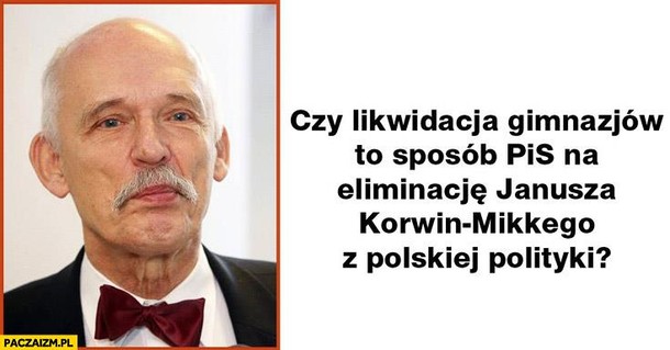 Korwin, memy, gimnazja