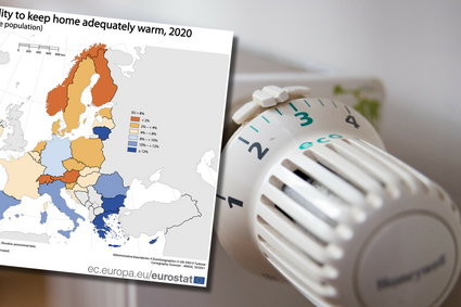 Energetyczny kłopot Europy. Oto "mapa problemów z ogrzewaniem"