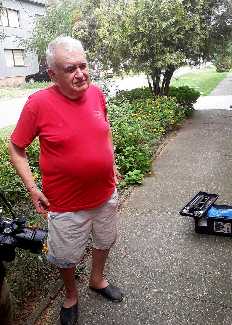 Komšija Đuro Borđoški u šoku zbog svega