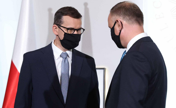 Mateusz Morawiecki i Andrzej Duda