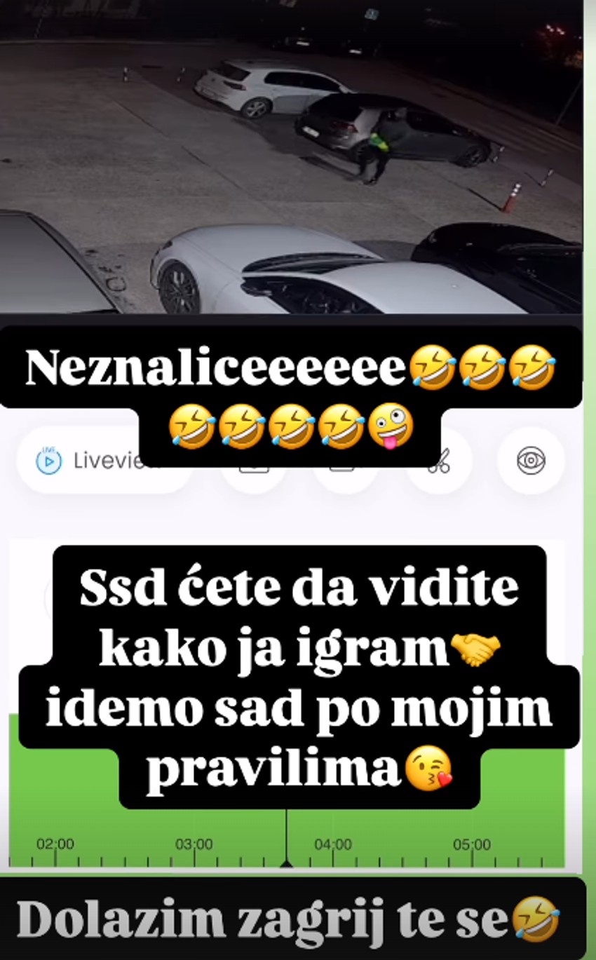 Pokušaj paljenja automobila žene Jovana Radulovića Jodžira