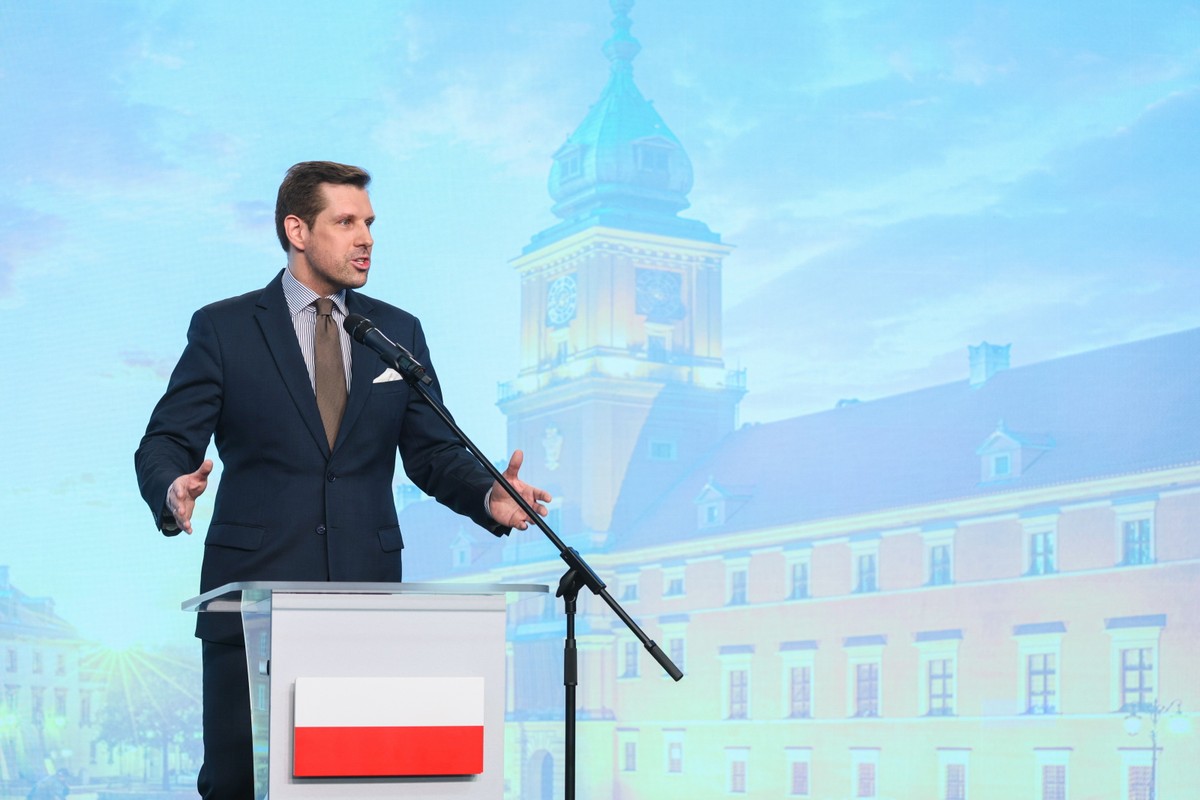 Kandydat PiS na prezydenta Warszawy Tobiasz Bocheński