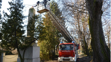 Z pomnika Armii Czerwonej w Tczewie "zniknęła" czerwona gwiazda. Sprawę bada policja