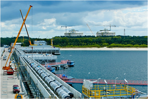 Terminal LNG, budowa - maj 2014; fot. materiał prasowy Polskie LNG SA