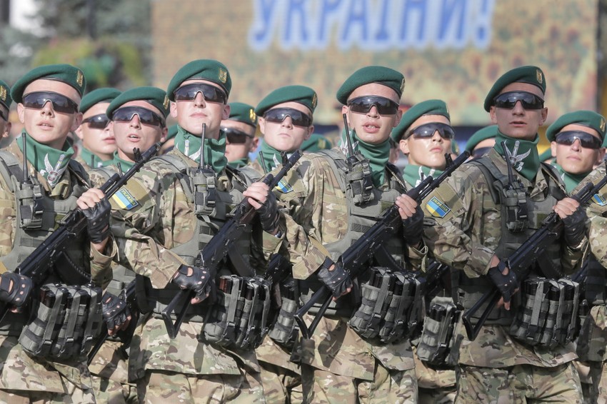 Ukrajinski specijalci na paradi