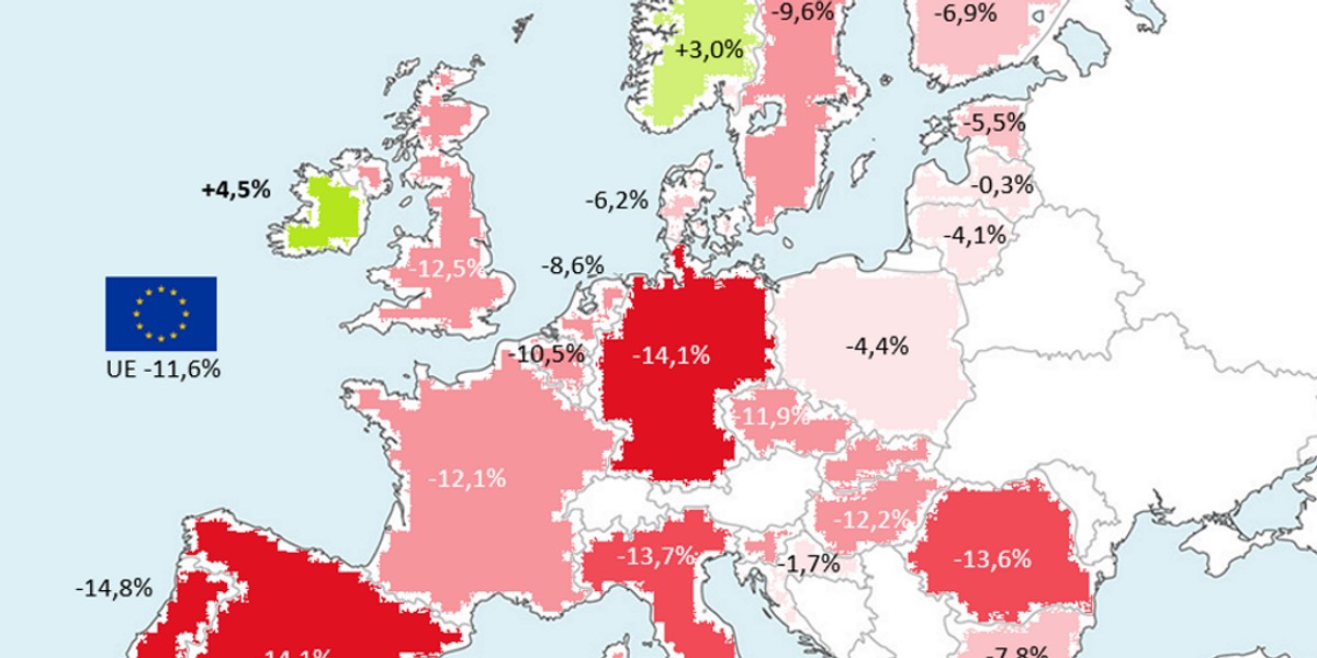 Przemysł europejski wychodzi z załamania w czasie pandemii COVID-19. Polska na tle innych krajów radzi sobie dobrze.