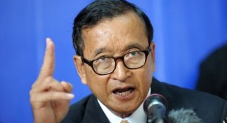 Arrest warrant issued for Cambodian opposition leader