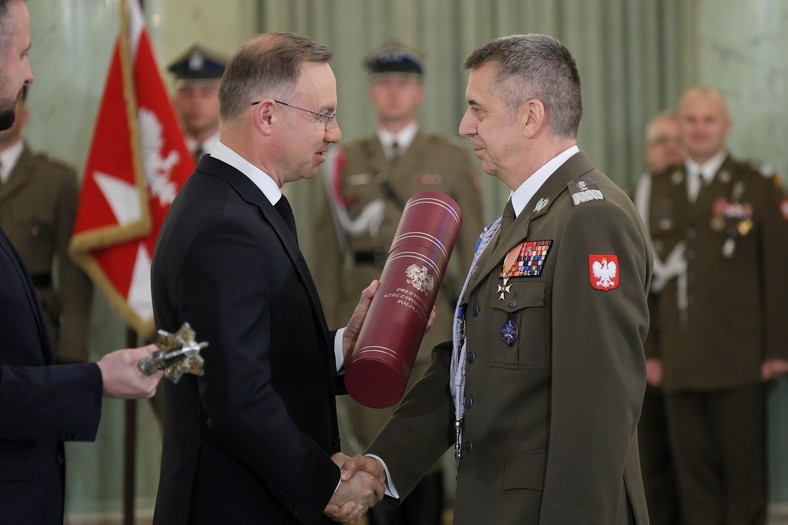 Andrzej Duda i gen. Sławomir Wojciechowski
