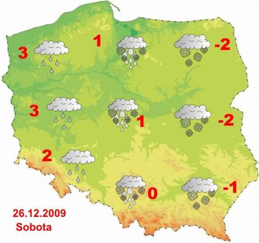 Będzie śnieg na święta!