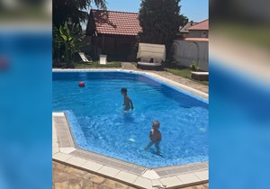 Dvorište kuće Goce Božinovske