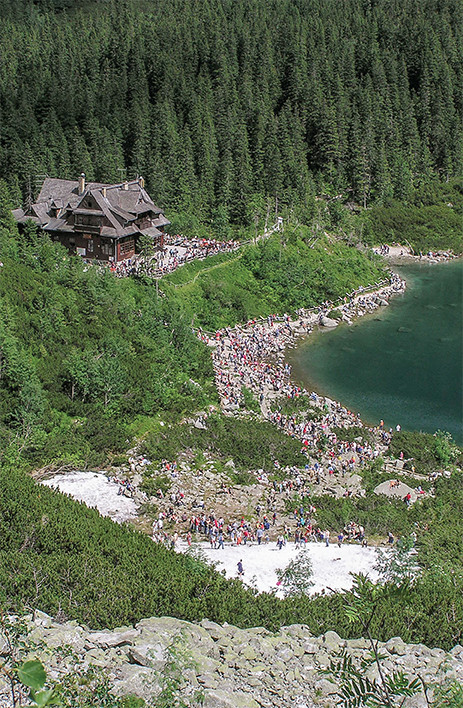 Morskie Oko - przyroda i człowiek