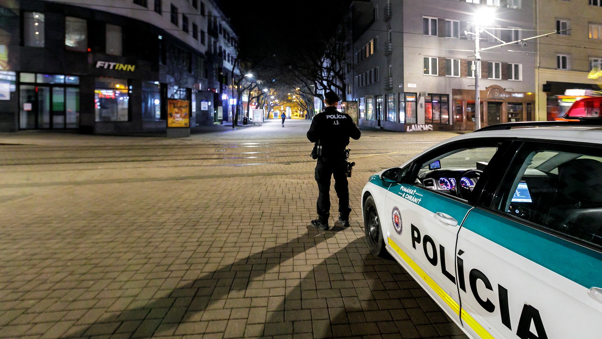Polícia v Bratislave - ilustračné foto