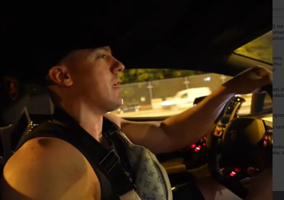 Baka Prase zaustavljen od strane policije