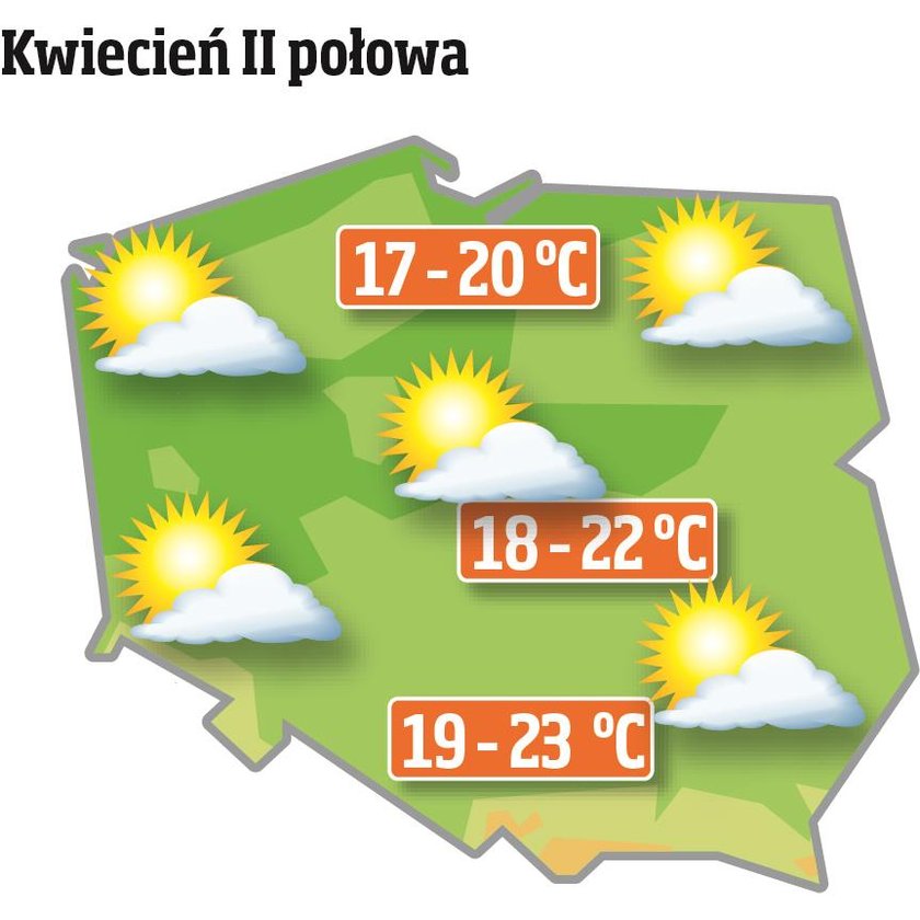 II połowa kwietnia