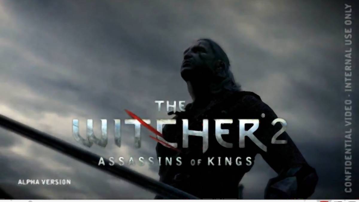 Wiedźmin 2: Assassins of Kings - wideo o grze wyciekło do internetu!