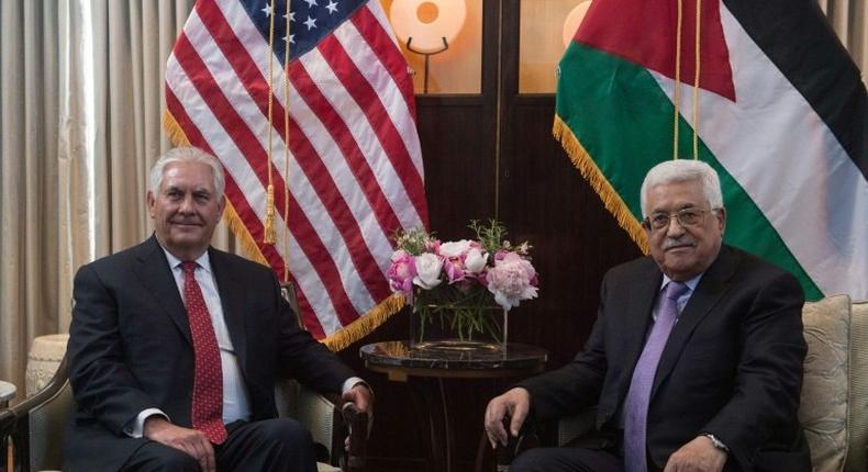 US Secretary of State Rex Tillerson and Palestinian president Mahmud Abbas met in Washington last month to discuss the moribund Middle East peace process