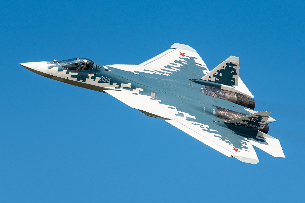 Rosyjski Su-57 prawdopodobnie stracił nad Ukrainą swojego "skrzydłowego".