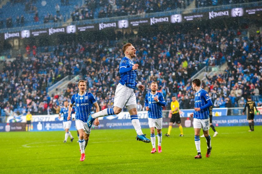 Ekstraklasa piłkarska: Lech Poznań - Górnik Zabrze 4:1