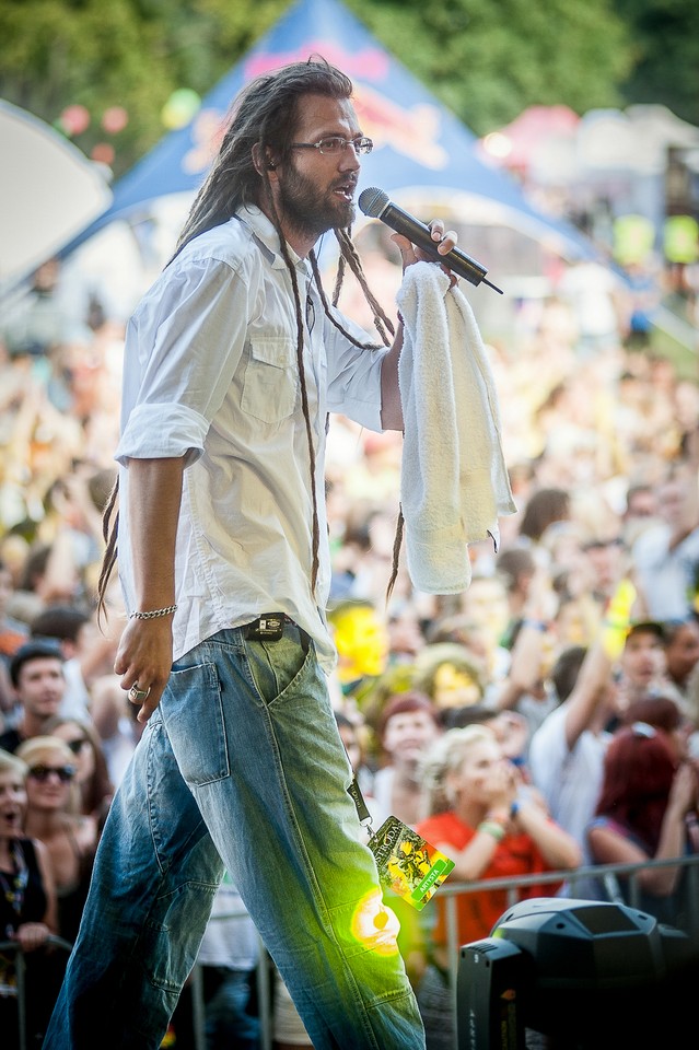 Ras Luta na Ostróda Reggae Festival 2013