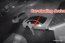 Thieves stole a high-tech Mercedes by tricking its sensors into thinking they had the keys