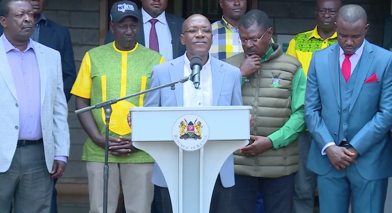 Khalwale drops out of Kakamega Gubernatorial race in favour of Malala 