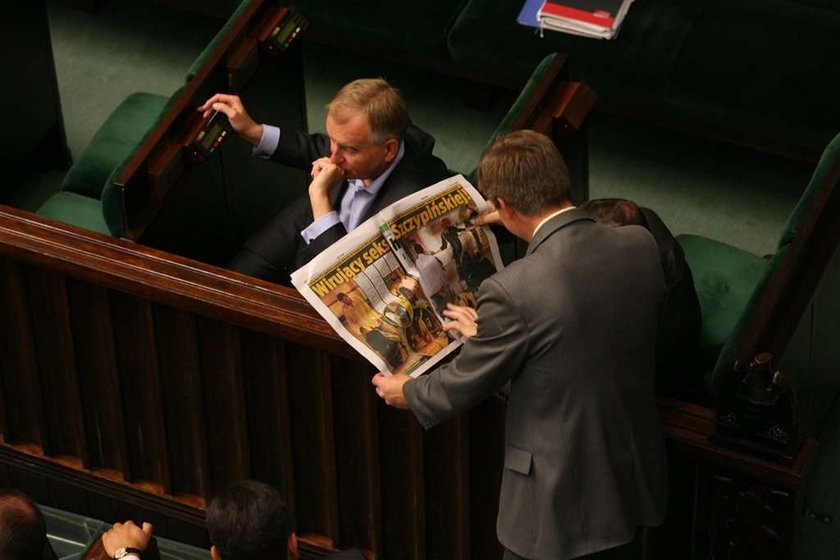 Posłowie oglądają Szczypińską w "Fakcie"