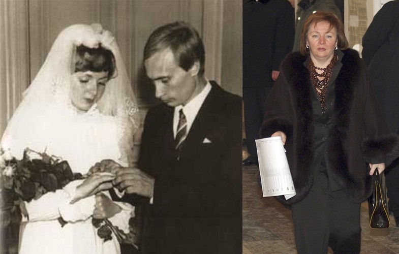 Jak doniosła ostatnio „Rzeczpospolita”, pierwsza, była już, żona, nie była zarazem pierwszą narzeczoną Putina. Cztery lata przed ślubem z Ludmiłą, czyli ok. roku przed poznaniem się tej pary, młody pracownik KGB o mało nie ożenił się z inną kobietą. Jak pisze „Rz”, były już gotowe obrączki i stroje ślubne, a nawet rozesłano zaproszenia. Niedoszły pan młody podobno odwołał ślub z pierwszą Ludmiłą, podobno „wartościową, dobrą, opiekuńczą”, z powodu intryg, czego miał nie żałować. <br><br>
Druga Ludmiła, którą ostatecznie poślubił, pojawiła się w jego życiu ok. 1980 r. Urodziła się w 1957 r. w Kaliningradzie w typowej radzieckiej rodzinie robotniczej. Zgrabna blondynka chciała zostać aktorką, jednak nie przyjęto jej o Instytutu Teatralnego w Leningradzie. Potem pracowała jako listonoszka i pielęgniarka, wreszcie… praktykowała u tokarza. Następnie poszła na studia na politechnikę, skąd 2 latach zrezygnowała, by zostać stewardessą. <br><br>
Podczas rejsu do Leningradu poznała przyszłego męża. Pobrali się po 3 latach znajomości, 28 lipca 1983 r. W 1986 r. wyjechali na placówkę do NRD, gdzie przyszły prezydent był szpiegiem. Tam Ludmiła opowiadała swoim koleżankom, że Putin jest „wampirem”. Jak pisała Polityka w 2007 r., Ludmiła przyznała, że mąż całe życie ją wystawiał na próbę i „szkolił, ćwiczył, pilnując, aby przestrzegała pewnych reguł”. Jako pierwsza dama miała unikać mieszania się do spraw państwowych. A jednak w Wołgogradzie powstał pomysł, by Ludmiła kandydowała na urząd prezydenta Rosji, z którego Putin musiał odejść. Dziś już wiemy, że jednak wygrał Miedwiediew. Po rozwodzie Putin miał obiecać, że znajdzie jej nowego męża.