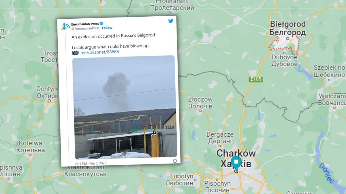 Eksplozja w Biełgorodzie. Rosyjska rakieta "odmówiła" lotu