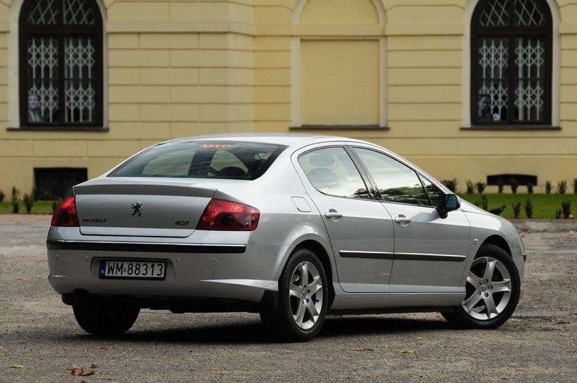 Peugeot 407 2.0 HD, auto, samochód