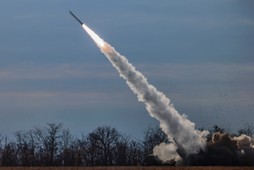 Ukraińska wyrzutnia HIMARS