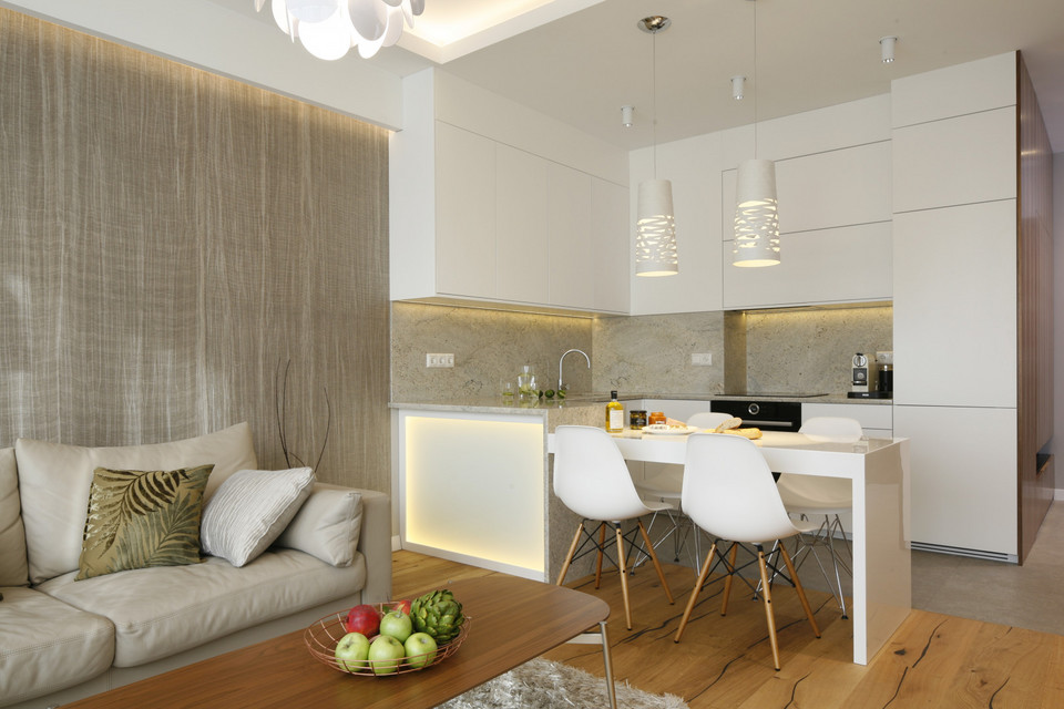 Kuchnia Otwarta Na Salon Jak Urzadzic Meble Aranzacje Zdjecia Dom