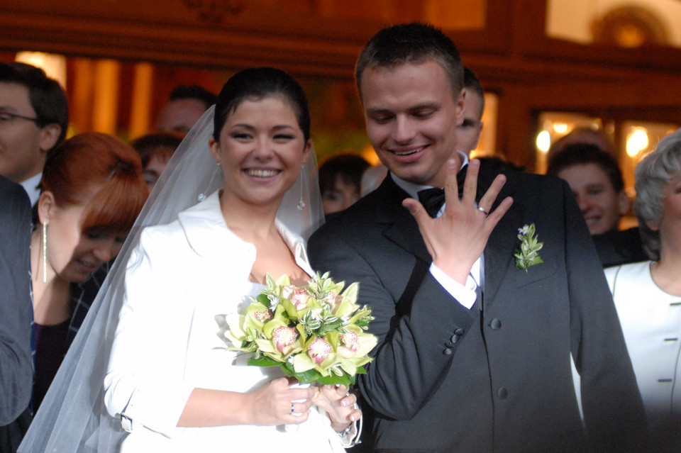 Katarzyna Cichopek i Marcin Hakiel - ślub odbył się w Zakopanem 20.09.2008 roku