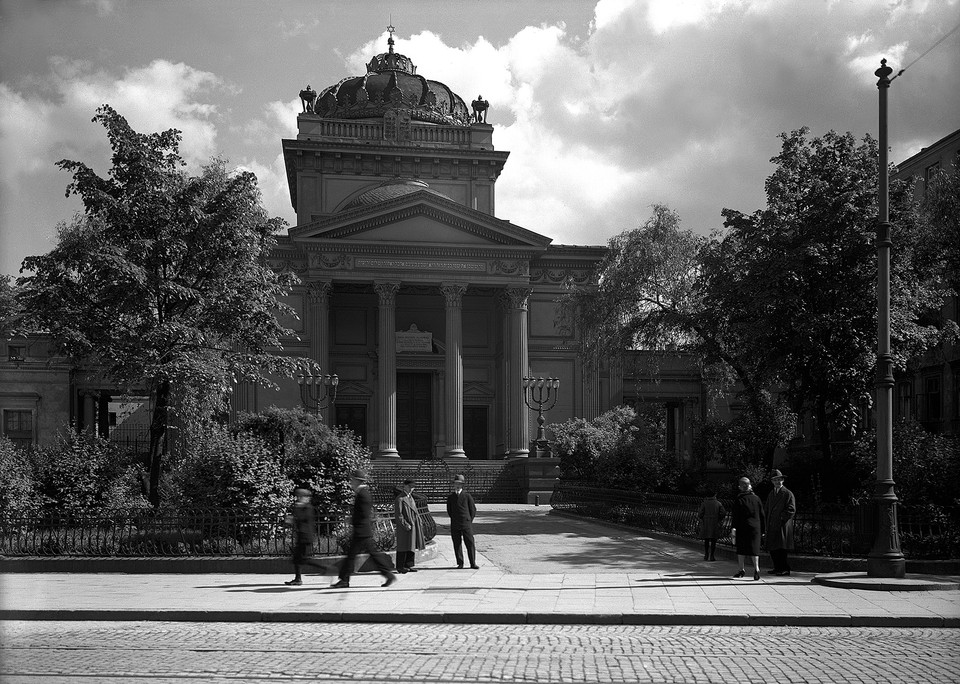 Warszawa. Wielka Synagoga na Tłomackiem