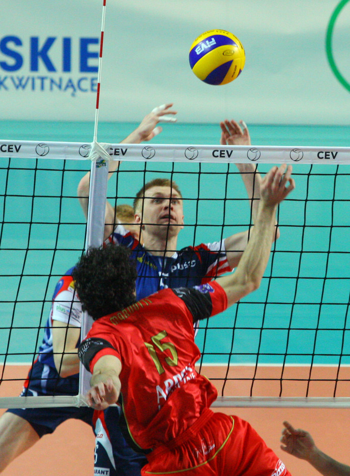 PUCHAR CEV SIATKARZY ZAKSA KĘDZIERZYN-KOŹLE SISLEY TREVISO