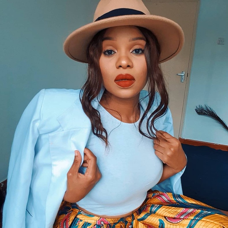 Fashion blogger cum YouTuber Lisa Gaitho. 