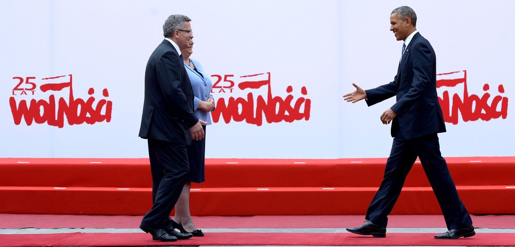 Barack Obama w Warszawie