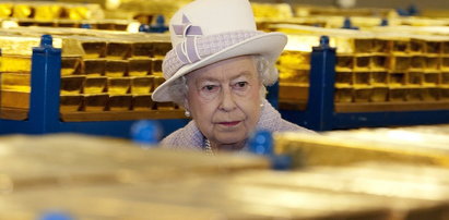 Królowa liczy złoto!