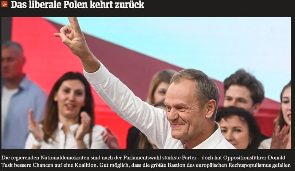 "Der Spiegel" o wyborach w Polsce