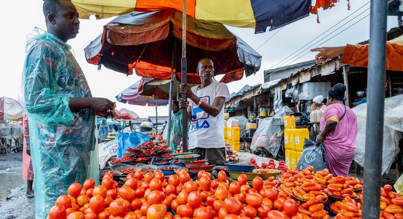 How food prices exploded in 1 year under Tinubu — tomato price rose from ₦547 to ₦2,302