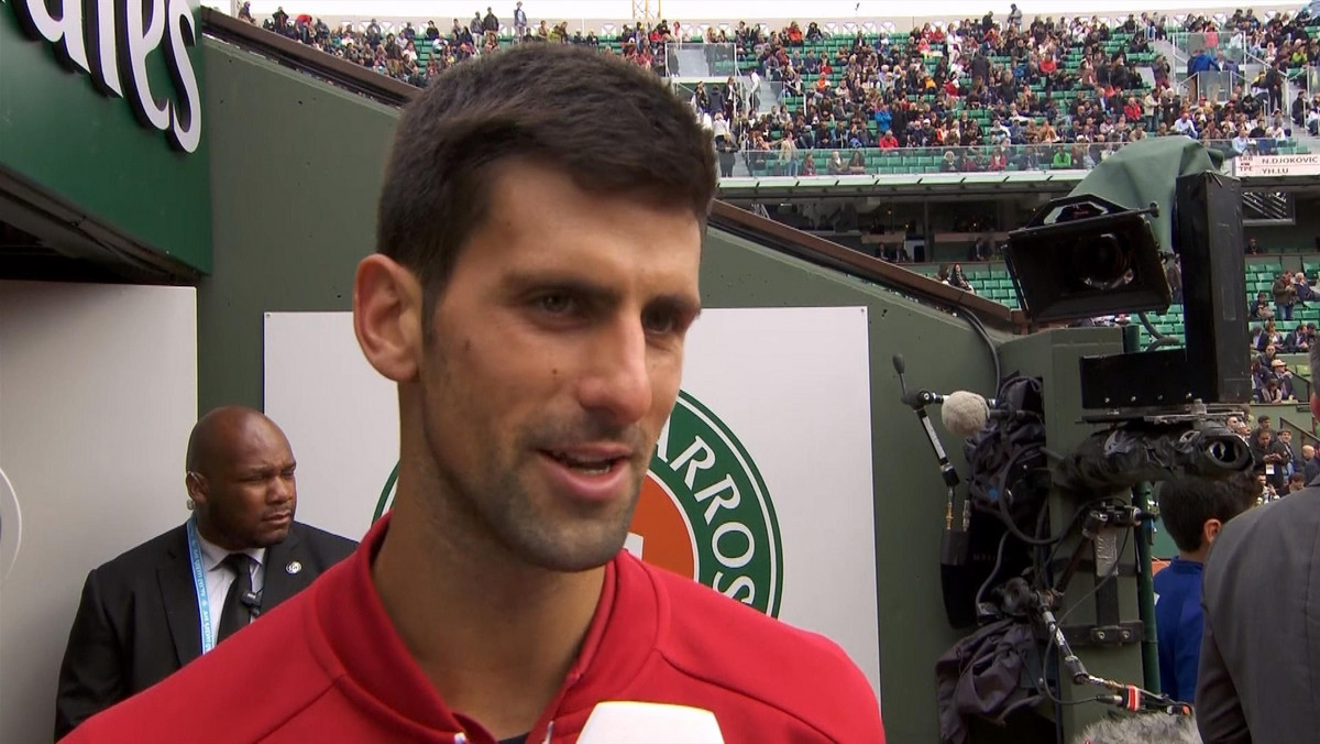 Novak Djoković rozpoczął udział w turnieju French Open od szybkiej wygranej w 1. rundzie z Lu Yen-Hsunem z Tajwanu 6:4, 6:1, 6:1. Serb po meczu odniósł się do zbliżającego się turnieju na igrzyskach olimpijskich w Rio de Janeiro. Numer 1 światowych list uważa, że za grę na igrzyskach powinny być przyznawane punkty rankingowe.